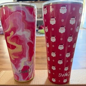 Swig Pink and Red Tumbler Set